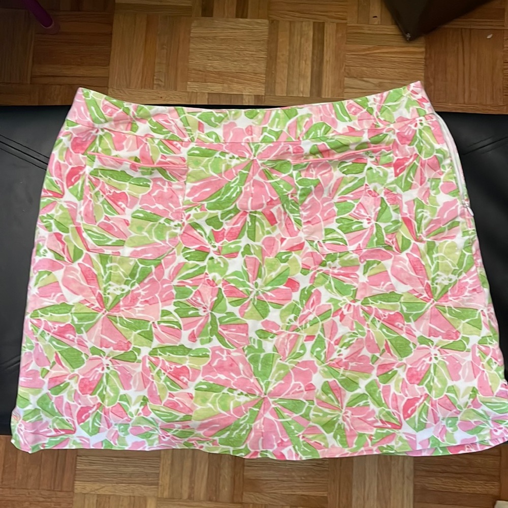 Liz golf Lilly Pulitzer inspired skort size 14